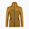 Felpa trekking uomo Salewa Puez Melange PL FZ Hoody marrone dorato melange 5