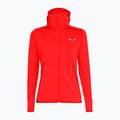 Felpa trekking Salewa donna Agner Hybrid PL/DST FZ Hoody flame melange 4