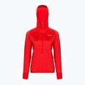 Felpa trekking Salewa donna Agner Hybrid PL/DST FZ Hoody flame melange