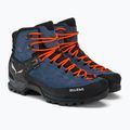 Salewa MTN Trainer Mid GTX stivali da trekking da uomo dark denim/nero 4