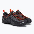 Salewa Wildfire Edge GTX onyx/nero scarpa da avvicinamento da uomo 4