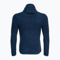 Felpa trekking uomo Salewa Nuvolo PL denim scuro melange/0910 2