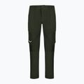 Pantaloni softshell da uomo Salewa Puez DST Warm Cargo oliva scuro 4