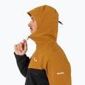 Salewa giacca da pioggia da uomo Puez GTX 2L marrone dorato/0910 5