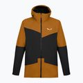 Salewa giacca da pioggia da uomo Puez GTX 2L marrone dorato/0910 10