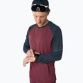 DYNAFIT Alpine Pro bordeaux da uomo, manica lunga da running