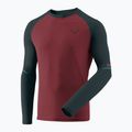 DYNAFIT Alpine Pro bordeaux da uomo, manica lunga da running 3