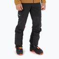 Pantaloni softshell Salewa da uomo Sella DST Hyb nero out