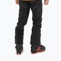Pantaloni softshell Salewa da uomo Sella DST Hyb nero out 3