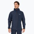 Giacca impermeabile uomo Salewa Puez Aqua 4 PTX 2.5L navy blazer/0910
