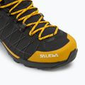 Stivali da trekking da uomo Salewa Ortles Light Mid PTX oro/nero 7