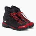 Scarponi da trekking da uomo Salewa Ortles Light Mid PTX fiamma/nero 4