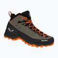 Stivali da trekking Salewa Alp Mate Winter Mid WP da uomo con cordino bungee/nero 7