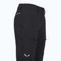 Pantaloni softshell da donna Salewa Puez DST Cargo nero out 3