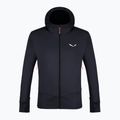 Felpa trekking uomo Salewa Puez PL blazer navy con cappuccio