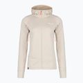 Felpa trekking donna Salewa Puez PL con cappuccio, color avena