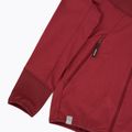Felpa trekking da bambino Salewa Agner Melange PL FZ Hoody syrah 4