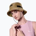 Salewa Puez Cappello in canapa con tesa marrone dorato 2