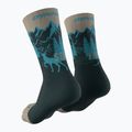 DYNAFIT Stay Fast rock calzini da corsa color cachi 2