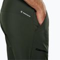 Pantaloncini da trekking Salewa da uomo Puez 4 oliva scuro 7