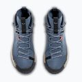 Salewa scarpe da trekking da uomo Puez Knit Mid Ptx blu java / nero 4