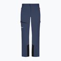 Pantaloni softshell Salewa Sella DST da uomo in denim scuro