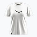 Maglietta da donna Salewa Solid Dry white new logo
