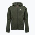 Pile da trekking uomo Salewa Puez Rocca Polarlite Hood dark olive 5