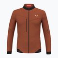 Felpa trekking da uomo Salewa Pedroc PL 2 bombay brown