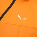Felpa da trekking da uomo Salewa Agner Hybrid PL/DST FZ Hoody turmeric melange/0910 3