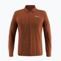Camicia Salewa Puez Dry L/S da uomo marrone bombay