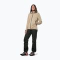 Felpa trekking Salewa donna Agner Hemp 2 con cappuccio sabbie mobili 2