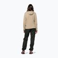 Felpa trekking Salewa donna Agner Hemp 2 con cappuccio sabbie mobili 3