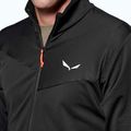 Felpa da trekking uomo Salewa Puez Cammio Polarlite Half Zip Black Out 4