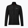 Felpa da trekking uomo Salewa Puez Cammio Polarlite Half Zip Black Out 6