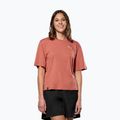 Maglietta Salewa Eagle Sunset Loose da donna rosso etrusco