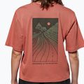 Maglietta Salewa Eagle Sunset Loose da donna rosso etrusco 4