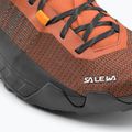 Scarpa da avvicinamento Salewa Wildfire Nxt Mid GTX da uomo, marrone bombay / tumerico 6