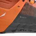 Scarpa da avvicinamento Salewa Wildfire Nxt Mid GTX da uomo, marrone bombay / tumerico 7
