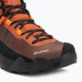 Scarpa da avvicinamento Salewa Wildfire Nxt Mid GTX da uomo, marrone bombay / tumerico 7