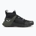 Scarpa da avvicinamento Salewa Wildfire Nxt Knit onice / oliva scura da uomo 2