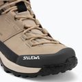 Stivali da trekking Salewa da donna Puez Leather Mid Ptx sabbie mobili / onice 7
