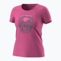 T-shirt donna DYNAFIT Graphic Co magenta/horizon 4