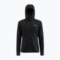 Felpa da trekking uomo Salewa Agner PL Hooded black out