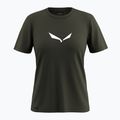 T-shirt donna Salewa Solid Dry dark olive