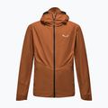 Giacca antivento da uomo Salewa Pedroc Wind Hood bombay brown 8