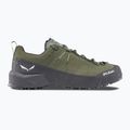 Scarpe da avvicinamento uomo Salewa Wildfire Leather 2 GTX faded green/black 9
