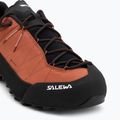Scarpe da avvicinamento donna Salewa Wildfire Leather 2 GTX etruscan red/black 7