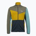 Felpa da trekking da uomo Salewa Puez Cammio PL faded green/multi