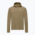 Felpa da trekking da uomo Salewa Puez Sun Hoodie quicksand